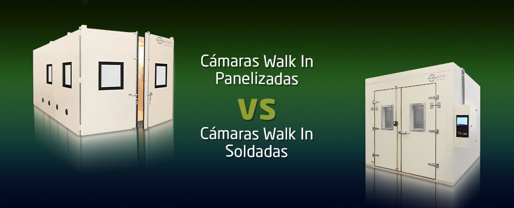 Cámaras Walk In Panelizadas vs Cámaras Walk In Soldadas