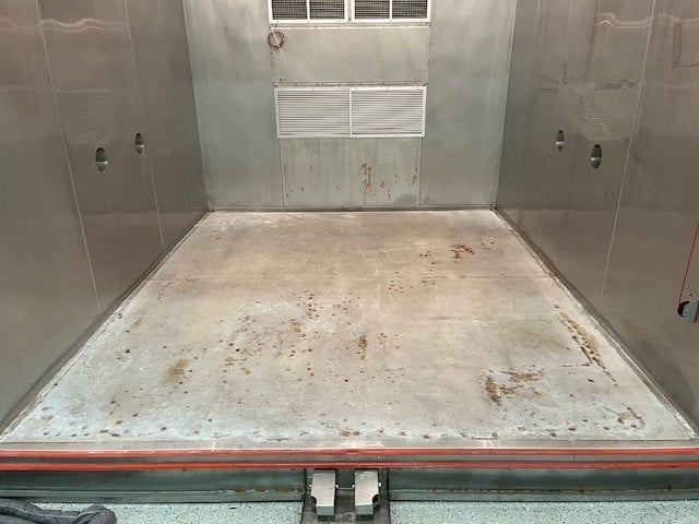 Inside Chamber Stain Water Quality